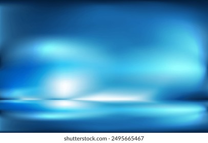 gradient blue color. vector illustration