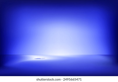 Farbverlauf blau. Vektorgrafik