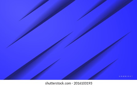 Gradient Blue Disappear Line Abstract Background