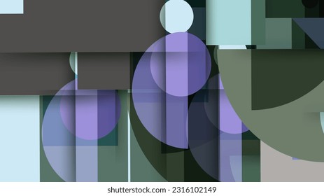 Fondo geométrico azul degradado. Ilustración del vector