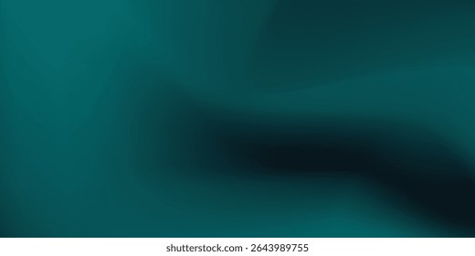 Gradient of blue and green hues. A soft, abstract background. Effect of a smooth transition. A fluid, minimalist composition in a modern style. vector eps10