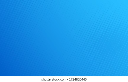 Vector de fondo de semitono azul gradiente