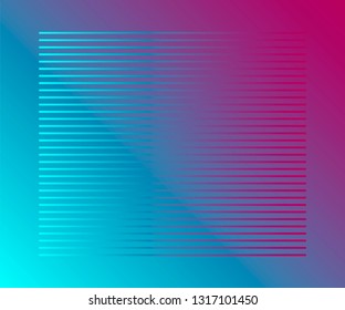 Gradient blue and magenta background with thin stripes.Eps10