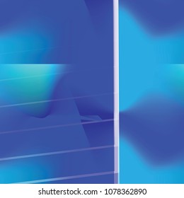 Gradient Blue Sky Cover Design. Abstract background for your business ideas and ads. Vector illustration eps10.