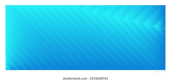 Listras azuis de gradiente com efeito de luz néon - ilustração em branco do banner