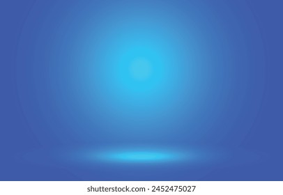 gradient blue studio diseño minimalista. fondo abstracto diseño simple.
