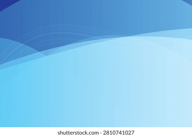 Gradient blue wave patterns on light sky background, bluegradient wavepatterns lightsky smoothtransitions