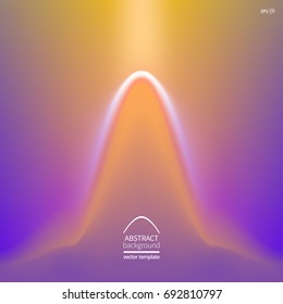 Gradient Blue, Yellow, Red, Lilac and White Fluid Abstract Background. Vector Illustration. EPS 10