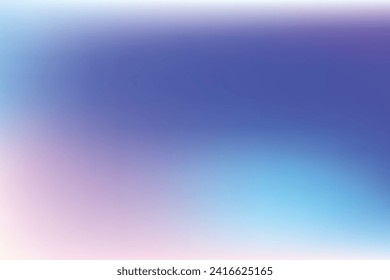 Gradient blur abstract, blue and purple color, illustration for background or wallpaper