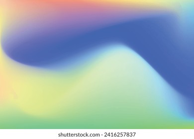 Gradient blur abstract, gradient bright vector background, illustration for background or wallpaper