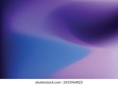 Color abstracto de desenfoque degradado. Gradiente azul y violeta. Ilustración de fondo de malla de degradado