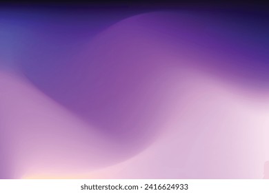 Color abstracto de desenfoque degradado. Vector de gradiente púrpura. Ilustración de fondo de malla de degradado