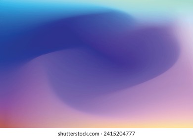 Gradient blur abstract. Gradient mesh wave vector. Abstract purple multicolor background