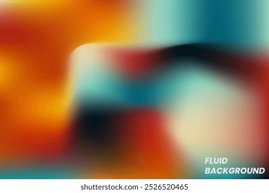 Gradient blur background with a combination of red, yellow and black. This subtle design provides a soft and modern effect, suitable for digital backgrounds, presentations, web, posters, banners. eps 