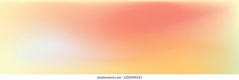 Gradient Blur Background Soft Pastel Color Vector Background. Smooth pastel gradient vector backdrop with blurred texture. Soft digital graphic design.