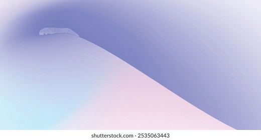 Gradient blur blob shapes. Colored figures with a soft gradation from bright to transparent. 