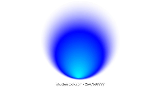 Formas de blob de desfoque de gradiente. Figuras coloridas com uma gradação suave de brilhante a transparente. Conjunto de elementos vetoriais isolados em um fundo branco.
