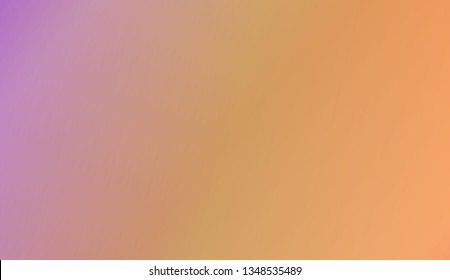 Gradient Blurred Abstract Background. For Bright Website Banner, Invitation Card, Scree Wallpaper. Vector Illustration