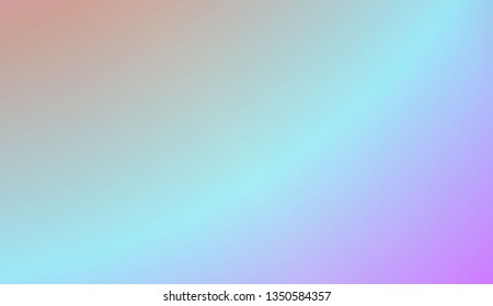 Gradient Blurred Abstract Background. For Bright Website Banner, Invitation Card, Scree Wallpaper. Vector Illustration