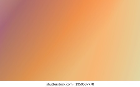 Gradient Blurred Abstract Background. For Bright Website Banner, Invitation Card, Scree Wallpaper. Vector Illustration
