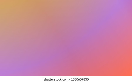 Gradient Blurred Abstract Background. For Bright Website Banner, Invitation Card, Scree Wallpaper. Vector Illustration