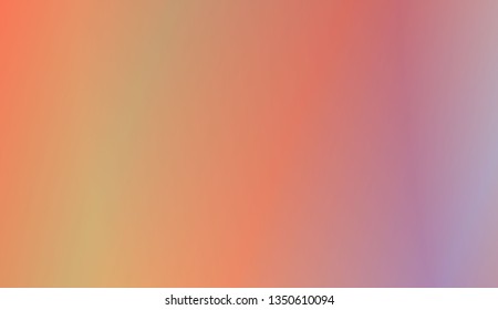 Gradient Blurred Abstract Background. For Bright Website Banner, Invitation Card, Scree Wallpaper. Vector Illustration