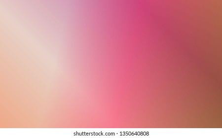 Gradient Blurred Abstract Background. For Bright Website Banner, Invitation Card, Scree Wallpaper. Vector Illustration