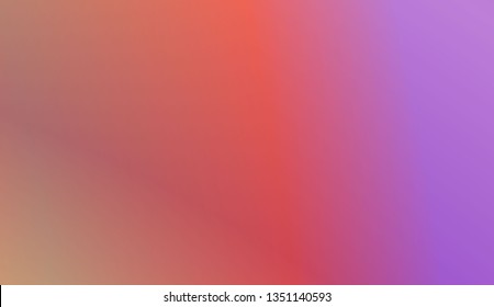 Gradient Blurred Abstract Background. For Bright Website Banner, Invitation Card, Scree Wallpaper. Vector Illustration
