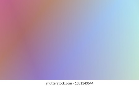 Gradient Blurred Abstract Background. For Bright Website Banner, Invitation Card, Scree Wallpaper. Vector Illustration
