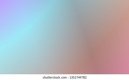 Gradient Blurred Abstract Background. For Bright Website Banner, Invitation Card, Scree Wallpaper. Vector Illustration