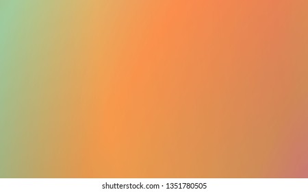 Gradient Blurred Abstract Background. For Bright Website Banner, Invitation Card, Scree Wallpaper. Vector Illustration