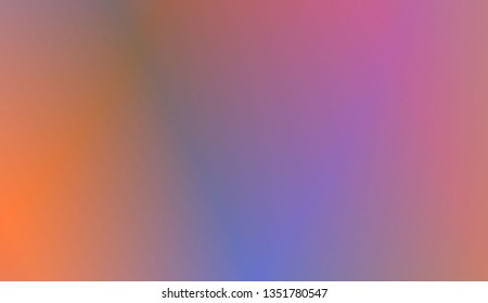 Gradient Blurred Abstract Background. For Bright Website Banner, Invitation Card, Scree Wallpaper. Vector Illustration