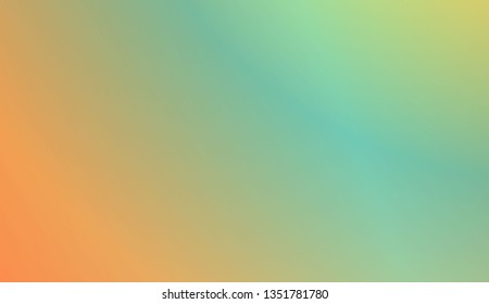 Gradient Blurred Abstract Background. For Bright Website Banner, Invitation Card, Scree Wallpaper. Vector Illustration