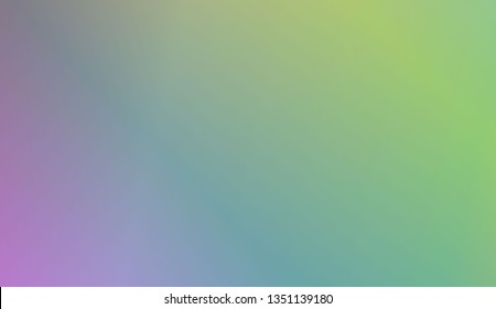 Gradient Blurred Abstract Background. For Greeting Card, Flyer, Poster, Brochure, Banner Calendar. Vector Illustration