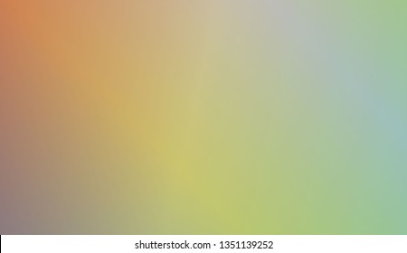 Gradient Blurred Abstract Background. For Greeting Card, Flyer, Poster, Brochure, Banner Calendar. Vector Illustration