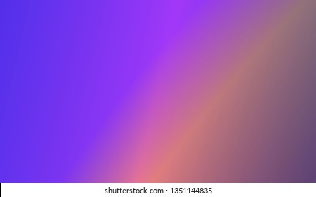 Gradient Blurred Abstract Background. For Greeting Card, Flyer, Poster, Brochure, Banner Calendar. Vector Illustration