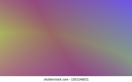 Gradient Blurred Abstract Background. For Greeting Card, Flyer, Poster, Brochure, Banner Calendar. Vector Illustration
