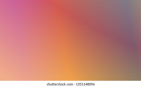 Gradient Blurred Abstract Background. For Greeting Card, Flyer, Poster, Brochure, Banner Calendar. Vector Illustration