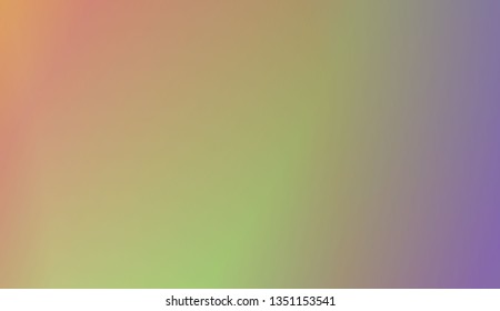 Gradient Blurred Abstract Background. For Greeting Card, Flyer, Poster, Brochure, Banner Calendar. Vector Illustration