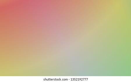 Gradient Blurred Abstract Background. For Greeting Card, Flyer, Poster, Brochure, Banner Calendar. Vector Illustration