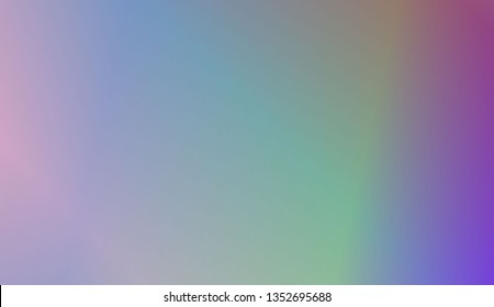 Gradient Blurred Abstract Background. For Greeting Card, Flyer, Poster, Brochure, Banner Calendar. Vector Illustration