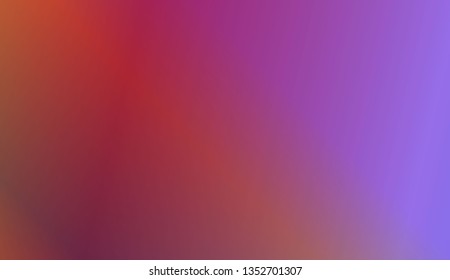 Gradient Blurred Abstract Background. For Greeting Card, Flyer, Poster, Brochure, Banner Calendar. Vector Illustration