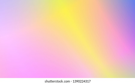 Gradient Blurred Abstract Background. For Greeting Card, Flyer, Poster, Brochure, Banner Calendar. Vector Illustration