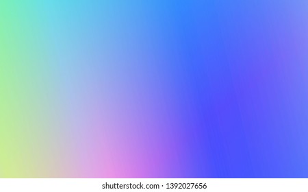 Gradient Blurred Abstract Background. For Greeting Card, Flyer, Poster, Brochure, Banner Calendar. Vector Illustration