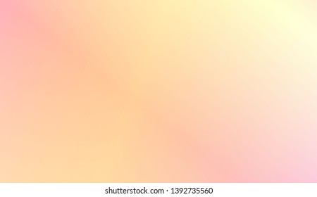 Gradient Blurred Abstract Background. For Greeting Card, Flyer, Poster, Brochure, Banner Calendar. Vector Illustration
