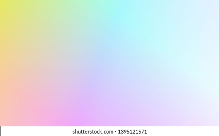 Gradient Blurred Abstract Background. For Greeting Card, Flyer, Poster, Brochure, Banner Calendar. Vector Illustration