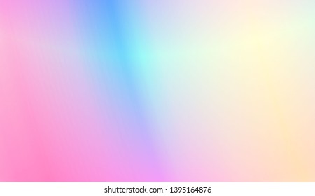 Gradient Blurred Abstract Background. For Greeting Card, Flyer, Poster, Brochure, Banner Calendar. Vector Illustration