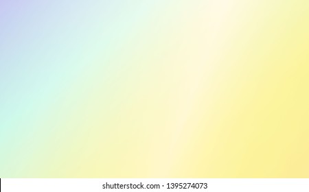 Gradient Blurred Abstract Background. For Greeting Card, Flyer, Poster, Brochure, Banner Calendar. Vector Illustration