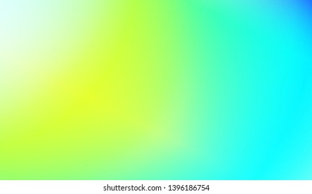 Gradient Blurred Abstract Background. For Greeting Card, Flyer, Poster, Brochure, Banner Calendar. Vector Illustration