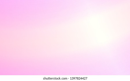 Gradient Blurred Abstract Background. For Greeting Card, Flyer, Poster, Brochure, Banner Calendar. Vector Illustration